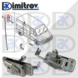 Заключващ механизъм странична дясна врата Citroen Jumper Fiat Ducato Peugeot Boxer